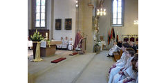 Festgottesdienst zum 50jahrigen Priesterjubiläum von Stadtpfarrer i.R. Geistlichen Rat Ulrich Trzeciok (Foto: Karl-Franz Thiede)